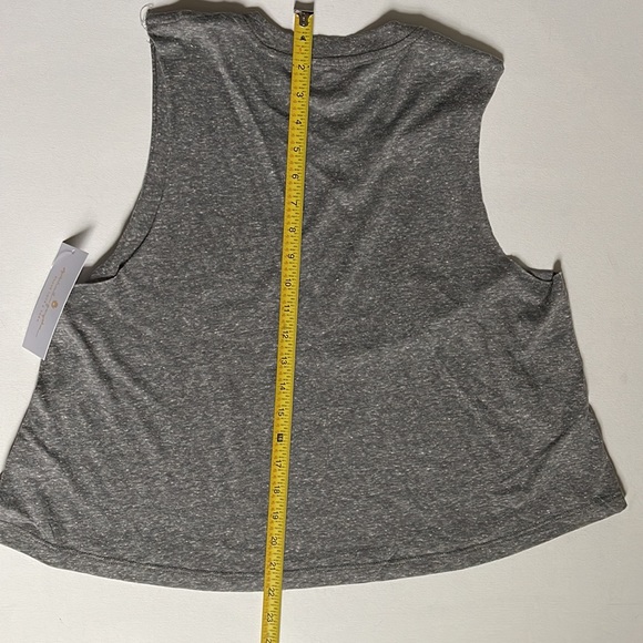 Spiritual Gangster Nothing but Love. Crop Tank  | Gray| XLarge NWT - Picture 7 of 7